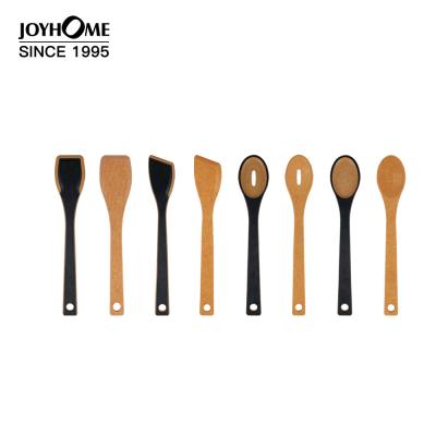 China 2021 Viable Wooden Set Popcorn Scoop Spoon Kitchen Tools Utensils for sale