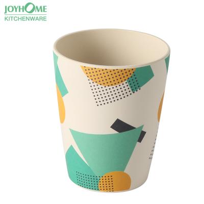 China Sustainable tea cup 2021 bamboo custom material creative matte tea cup for sale