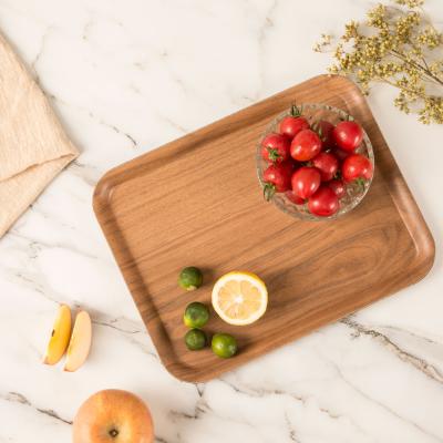 China Home.Restaurant.Bar.Hotel. Super Markets Promotions Dishwasher Safe Wood Fiber Eco-friendly Food Serving Tray for sale