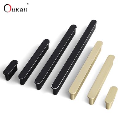 China Modern drawer gold zinc sideboards door pull handle matte black cabinet handles cabinet pulls and knobsHot sale products for sale