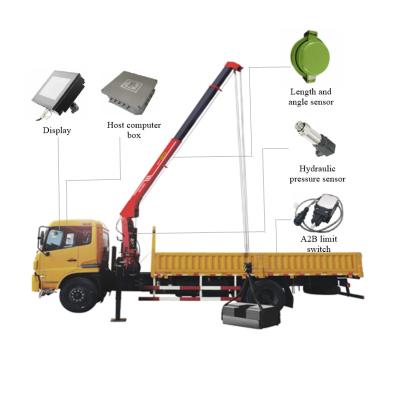 China Bojin Boom truck/Truck mounted crane LMI load moment indicator safe load indicator AC24V 5A for sale