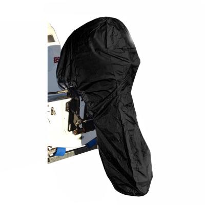 China Waterproof 600D Protection Outboard Boat Full UV Resistant Cover Fits 30-60hp Full Outboard Motor Boat Engine Cover Waterproof for sale