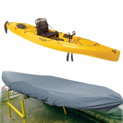 China Oxford waterproof durable fabric canoe/kayak boat cover single seat waterproof kayaks pedal kayak fishing for sale