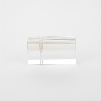 China New Maxery Hot Selling Acrylic Transparent Card Holder Stand Business Square Cards Display Stand for sale