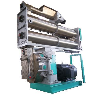 China Large Scale Animal Feed Feed Processing Machine With Excellent Performance , Poultry Feed Pellet Machine for sale