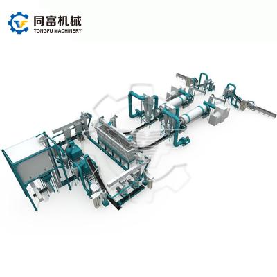 China Energy Saving Sawdust Wood Pellet Plant Biomass Processing Line for sale