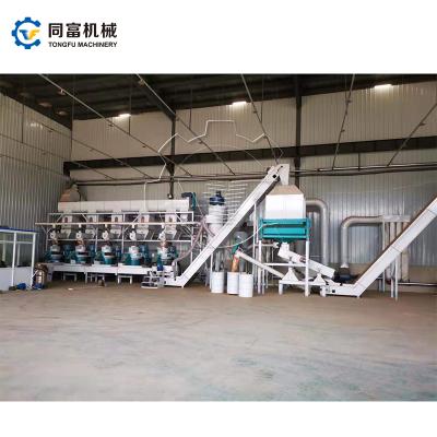 China Make Biomass Pellets 1-20 t/h Wood Sawdust Pellet Production Line for sale