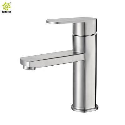 China Hot-selling Contemporary Single Handle High Quality Durable Single Handle Basin Mixer 304ss Modern Luxury Sanitary Faucets for sale