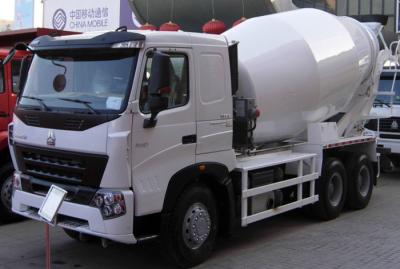 China Pumpen-konkreter LKW 10CBM 371HP 6X4 LHD der Mischer-Ausrüstungs-A7 zu verkaufen