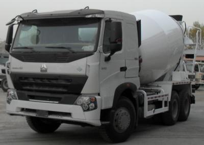 China 10 Kubikmeter-Mischer-LKW mit Pumpe A7 371HP 6X4 RHD zu verkaufen