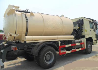 China Big Capacity Vacuum Sewage Suction Truck 8-12CBM for sale
