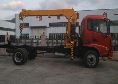 China LKW LHD 4X2 brachte Tonne SINOTRUK ZZ1127G4215C1 des Boom-Kran-3,2 an zu verkaufen