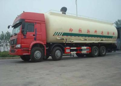 China 12 Vrachtwagen van het wielen de Bulkcement, de Vrachtwagens van het het Cementvervoer van LHD 36-45CBM Te koop