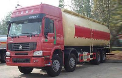 China Massenzement-Tankwagen/Schüttgut-Transport-Transporter 371HP 12 dreht sich zu verkaufen