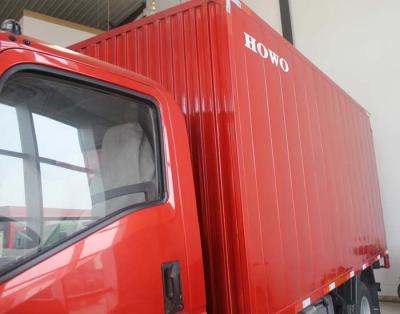 中国 SINOTRUK HOWO 軽量トラック 16 トンの LHD 140HP、Box ヴァン Truck ZZ1167G3815C1 販売のため