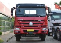 China caminhão comercial vermelho da caixa da carga 336HP do Euro 2 de 8X4 LHD 30-60 toneladas à venda