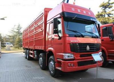 China 12 Fracht-Stangen-Körper-LKW der Rad-LHD Euro2 336HP/Viehbestand-Containerfahrzeug zu verkaufen