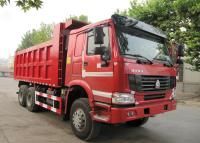 Cina Autocarro con cassone ribaltabile resistente di LHD 6X4 SINOTRUK HOWO con la copertura della tela cerata/copertura del metallo in vendita