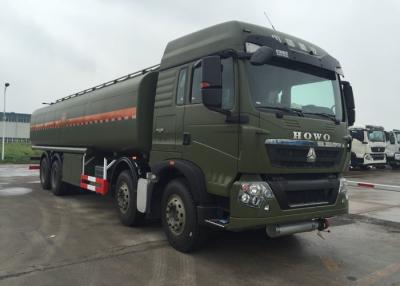 China HOWO-van de de Olieopslag van de Roestvrij staal8x4 Aardolie van de de Tankbrandstof de Leveringsvrachtwagen 30 CBM Te koop