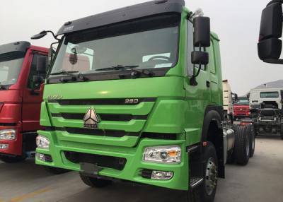 Cina Veicolo del camion di verde del telaio SINOTRUK HOWO ZZ1257N4341W del camion del carico di Dropside in vendita