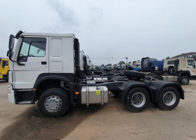 China Traktor-LKW Lhd 10Wheels 400Hp 6 Sinotruk Howo × 4 HW76 weiß zu verkaufen