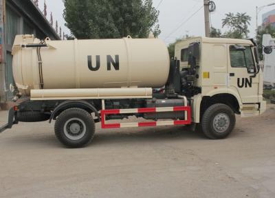 Chine Camion 10000L LHD 4X2, camions d'aspiration d'eaux d'égout de SINOTRUK HOWO d'eaux usées à vendre