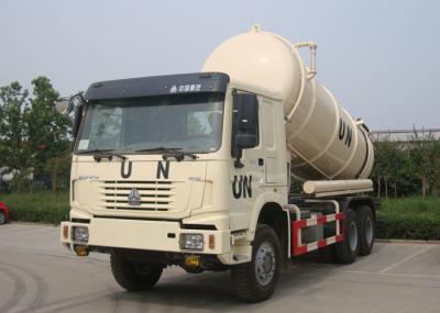 China 16CBM, das Klärschlamm-Vakuumpumpe-Klärgrube-Reinigungs-LKW LHD 6X4 sammelt zu verkaufen