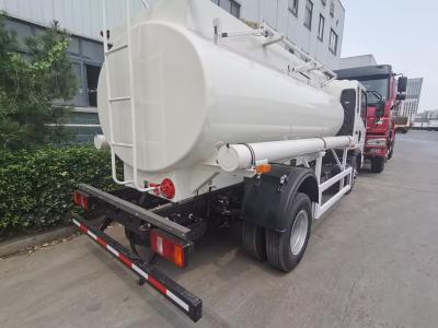 China SINOTRUK HOWO 4X2 6 Wheels Oil Tank Truck 5-6CBM Single Bin With Flowmeter for sale