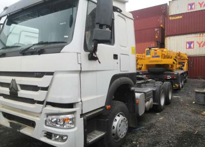 China Orange Traktor-LKW-fünftes Rad #50 380HP RHD 6X4 zu verkaufen