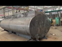 HOWO Fuel Tank truck production workshop