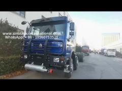 SINOTRUK HOWO 6×4 10 wheels Oil Tank Truck 400HP oil tank chassis