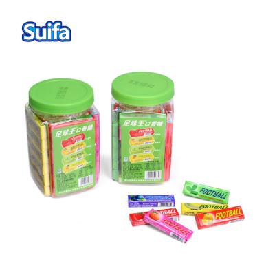 China 5 Sticks Chewing Gum Customized Private Label Sticks Europe Fruity Chewing Gum for sale