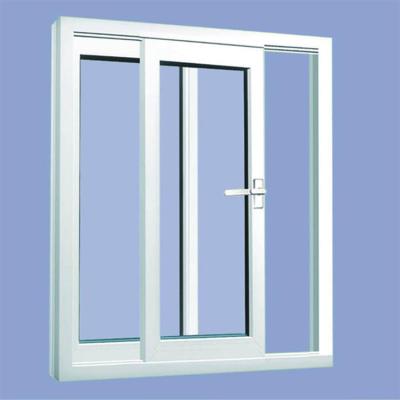 China Modern Building Aluminum Tempered Glass Screen Design Folding Horizontal Sliding Window for sale