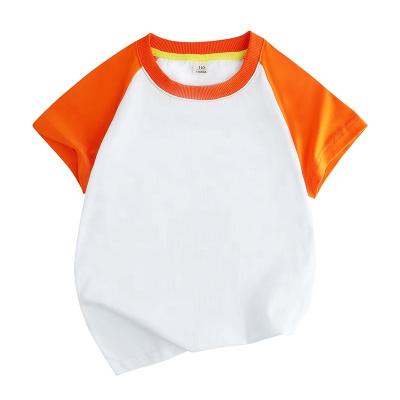 China High Quality Anti-pilling Clothes Kids Cotton Breathable 100% T-shirt Kids Summer Wear for sale