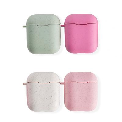 China Sustainable Wireless Headphones Promotion Product Recycle Plastic Degradable Luxury Bio Airpod Case for sale