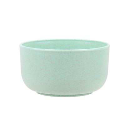 China Unbreakable Fiber Biodegradable Dinnerware Salad Bowl Wheat Straw Dinnerware Bowl Eco-Friendly Sustainable Light Weight for sale