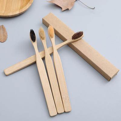 China Fashion.eco-friendly Wholesale Traditional Natural Bamboo Toothbrushes Eco-froendly Biodegradable Bamboo Toothbrushes for sale