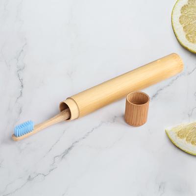 China Fashion.eco-friendly Bamboo Toothbrush Case Eco-friendly Travel Bamboo Toothbrush Holder for sale