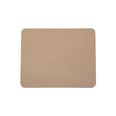 China Computer Accessories Cork Custom Mouse Pads Cork Yellow Felt Mouse Pad Eco-Friendly Eco-Friendly for sale