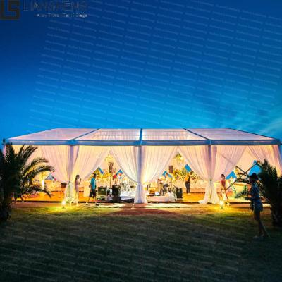 China Outdoor Event OEM Glamping Wedding Party Marquee Tents Waterproof Strong Wind Resistance for sale