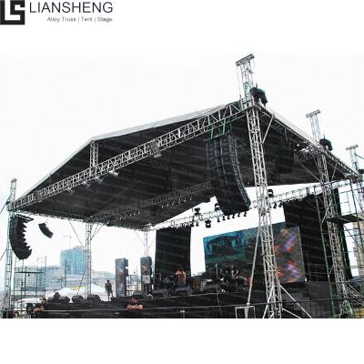 China High quality aluminum truss tower of adjustable different kinds of 6061-T6 aluminum alloy for hanging sound speaker for sale