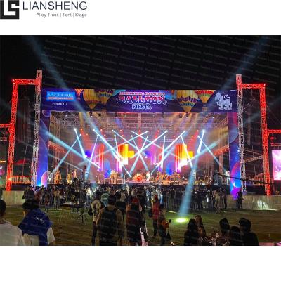 China 6061-T6 Aluminum Alloy 290 Truss /Concert Truss System / Aluminum Hanging Decoration Light Truss for sale