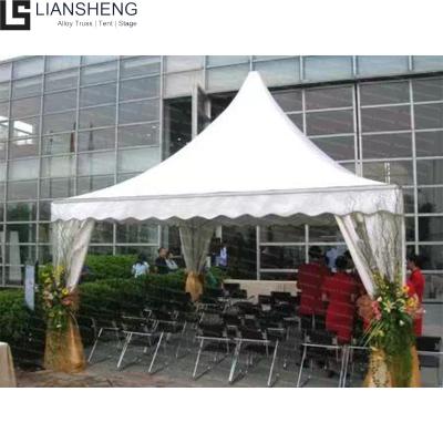 China GB6061-T6 Alloy Moroccan Event Beach Party Canopy Pagoda Aluminum Wedding Tent For Sale for sale