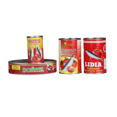 China 425g Canned Canned Sardines in Tomato Sauce Rich in Vitamin for sale