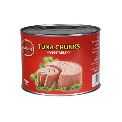 China Zhangzhou Factory Wholesale Canned Seafood Canned Tuna for sale