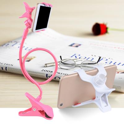 China Adjustable Universal Plastic Mobile Phone Holder Desk Folding Mobile Phone Stand For Retail Display for sale