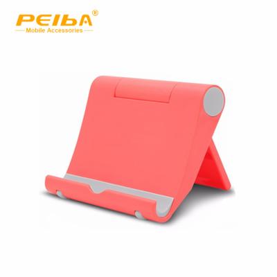 China 2021 Adjustable Wholesale Colorful Foldable Phone Holder Desk Table Car Cell Phone Stand Android Holder for Tablet for iphone for sale