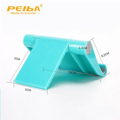 China Smart Adjustable Foldable Cell Phone Stand Desktop Cell Phone Stand for iPhone iPad Cell Phone for Electronic Devices with Custom Logo for sale