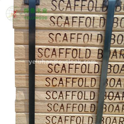 China New Zealand beam pine China OSHA proof test pine LVL scaffold plank for middle east market sale in low price for sale