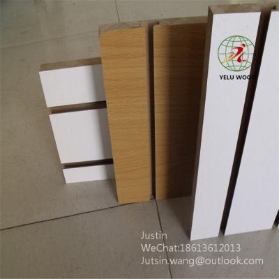 China Moisture Proof Tongue And Grooved MDF / Slotted NDF Board for sale